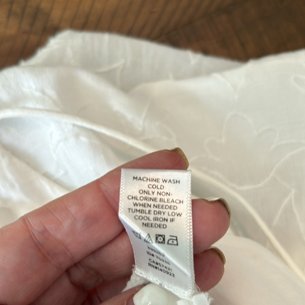 Ann Taylor Loft White Cami Size Medium Petite - Picture 12 of 16